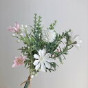 【造花】アスカ/ミックスフラワーバンチ ライトピンク/A-35074-13【01】 造花(アーティフィシャルフラワー) 造花 花材「ま行」 その他「ま行」造花花材