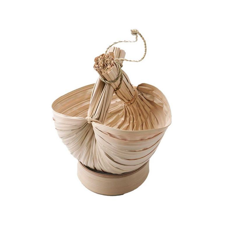 【ドライ】大地農園/パームカップ・小 1コ N/70211-0【01】 花器、リース 花器・花瓶 ナチュラルベース