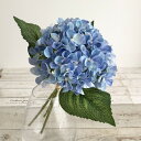 【造花】アスカ/ハイドランジアバンチ(1束3本) ブルー/A-35203-9【01】 造花(アーティフィシャルフラワー) 造花 花材「あ行」 あじさい(紫陽花)