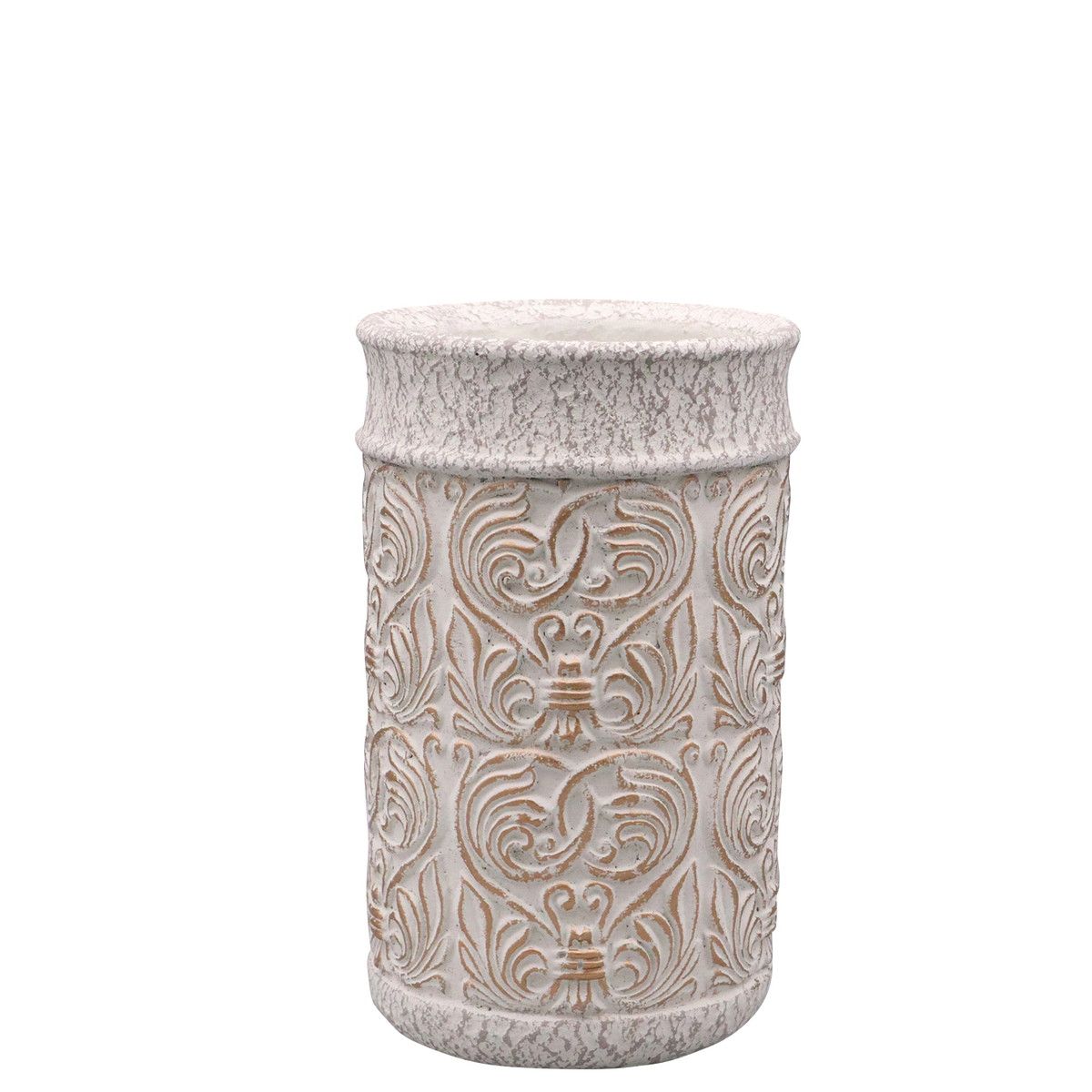 DELLKI/ルーナ トール L-IV/WE08IV【07】 ガーデニング・園芸用品 植木鉢・フラワーポット セメント鉢のサムネイル