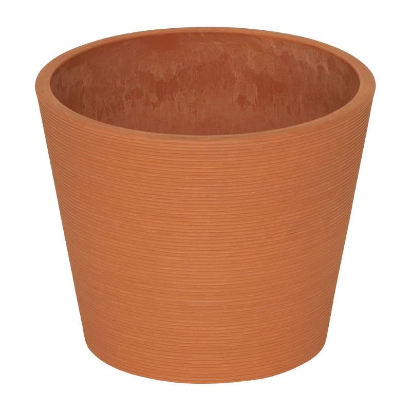 LEAD STYLE/スムースラインポット15 ライトテラコッタ/S-13C15 LT【01】 花器、リース 花器・花瓶 プラ..