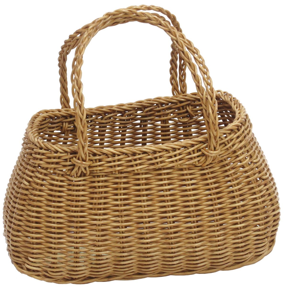 クレエ/ユティル ナイール オーバルバッグ/92540034【07】 花器、リース 花かご・フラワーバスケット フェイク素材バスケットのサムネイル