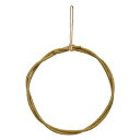 東京堂/クラフトワイヤーリースM BROWN ブラウン/XU000038【01】 花器、リース 花器・花瓶 ブリキ・アイアン