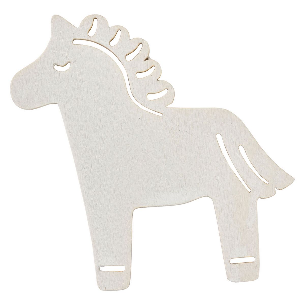 縁起物馬プレート #1 白/ZE008746-001【01】 花器、リース 花器・花瓶 ナチュラルベース