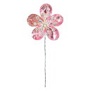 ビジュ梅ピック #2 PINK ピンク/AP003308-002【01】 花資材・フローリスト道具 フラワーピック 和風ピック