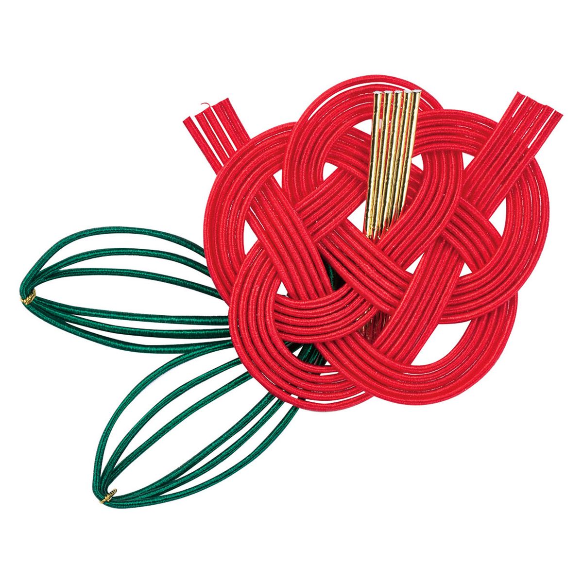 東京堂/椿花結び #3 赤/MH000520-003【01】 花資材・フローリスト道具 デコレーションパーツ・素材 水引