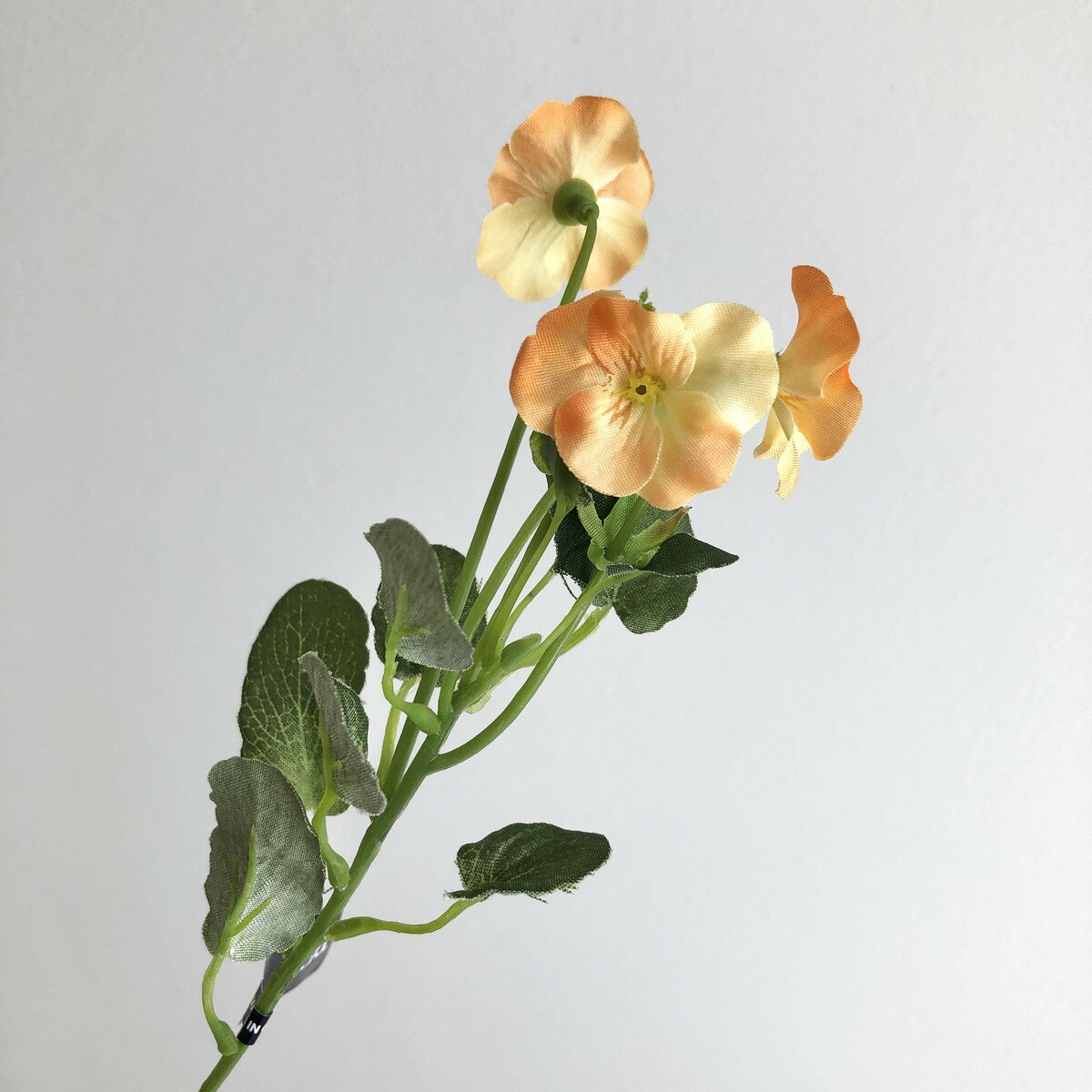 【造花】アスカ/パンジー×3 #030 オレンジ/A-34383-30【01】 造花（アーティフィシャルフラワー） 造花 花材「は行」 パンジー