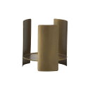クレイ/Stand Regalia_12.5φ13H GOLD/550-802-902【01】 花器、リース 花器・花瓶 ブリキ・アイアン