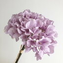 【造花】アスカ/ハイドランジアバンチ(1束3本) クリームパープル/A-34728-7P【01】 造花(アーティフィシャルフラワー) 造花 花材「あ行」 あじさい(紫陽花)