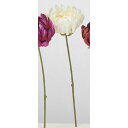 【造花】アスカ/マムピック クリームホワイト/A-35256-11【01】 造花(アーティフィシャルフラワー) 造花 花材「か行」 キク(菊)・ピンポンマム