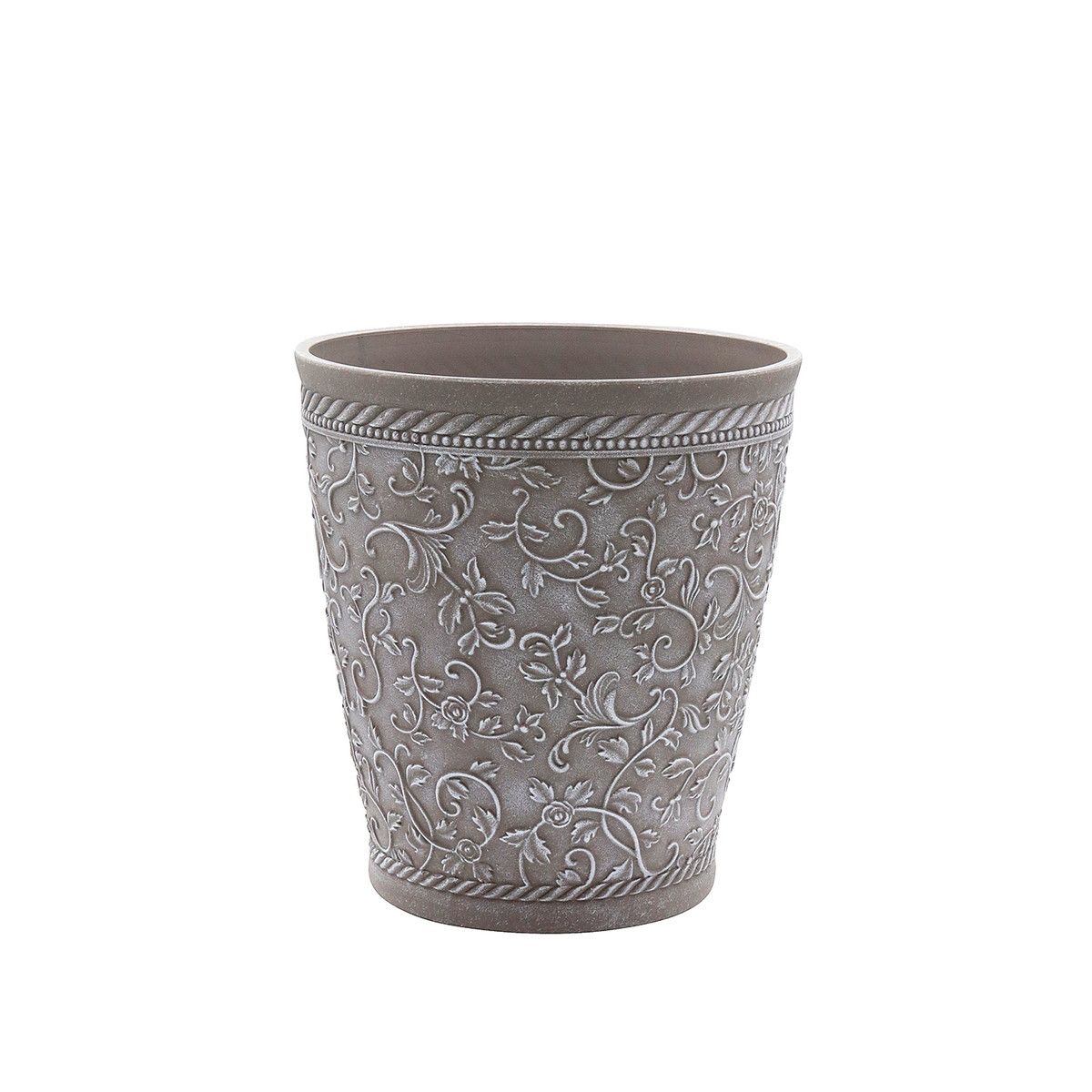 CARNAC/ミニローズロングS-DB ダークブラウン/FC053DB【01】 ガーデニング・園芸用品 植木鉢・フラワーポット 合成樹脂鉢のサムネイル