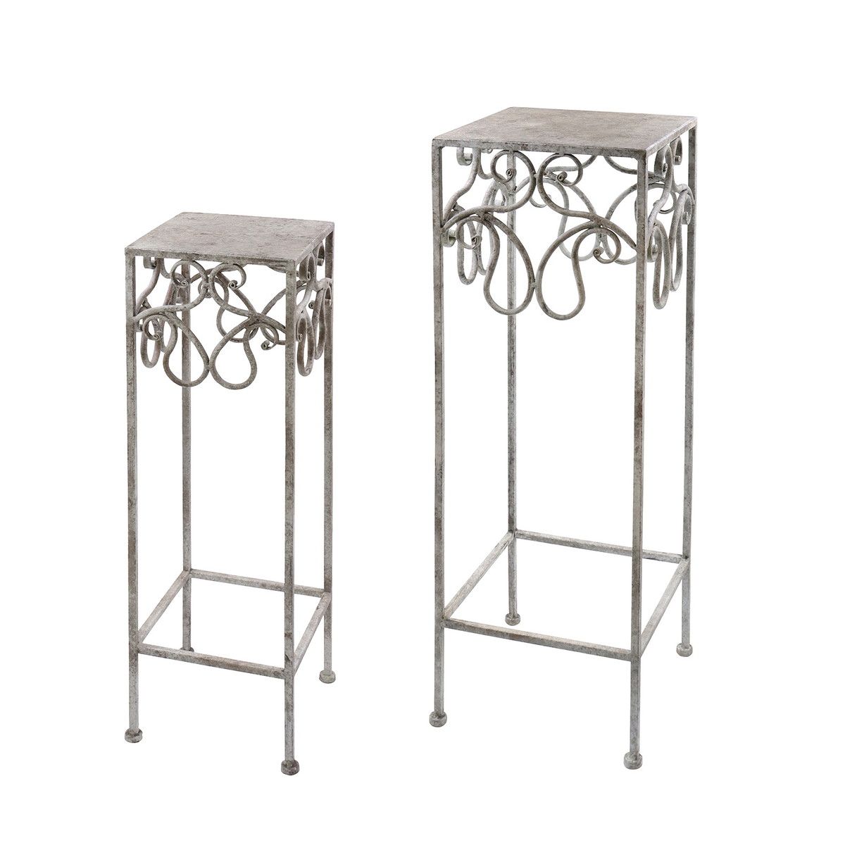 CARNAC/ジャンヌフラワースタンドA set3/YG32【01】 ガーデニング・園芸用品 ガーデンファニチャー・家具 プランタースタンドのサムネイル