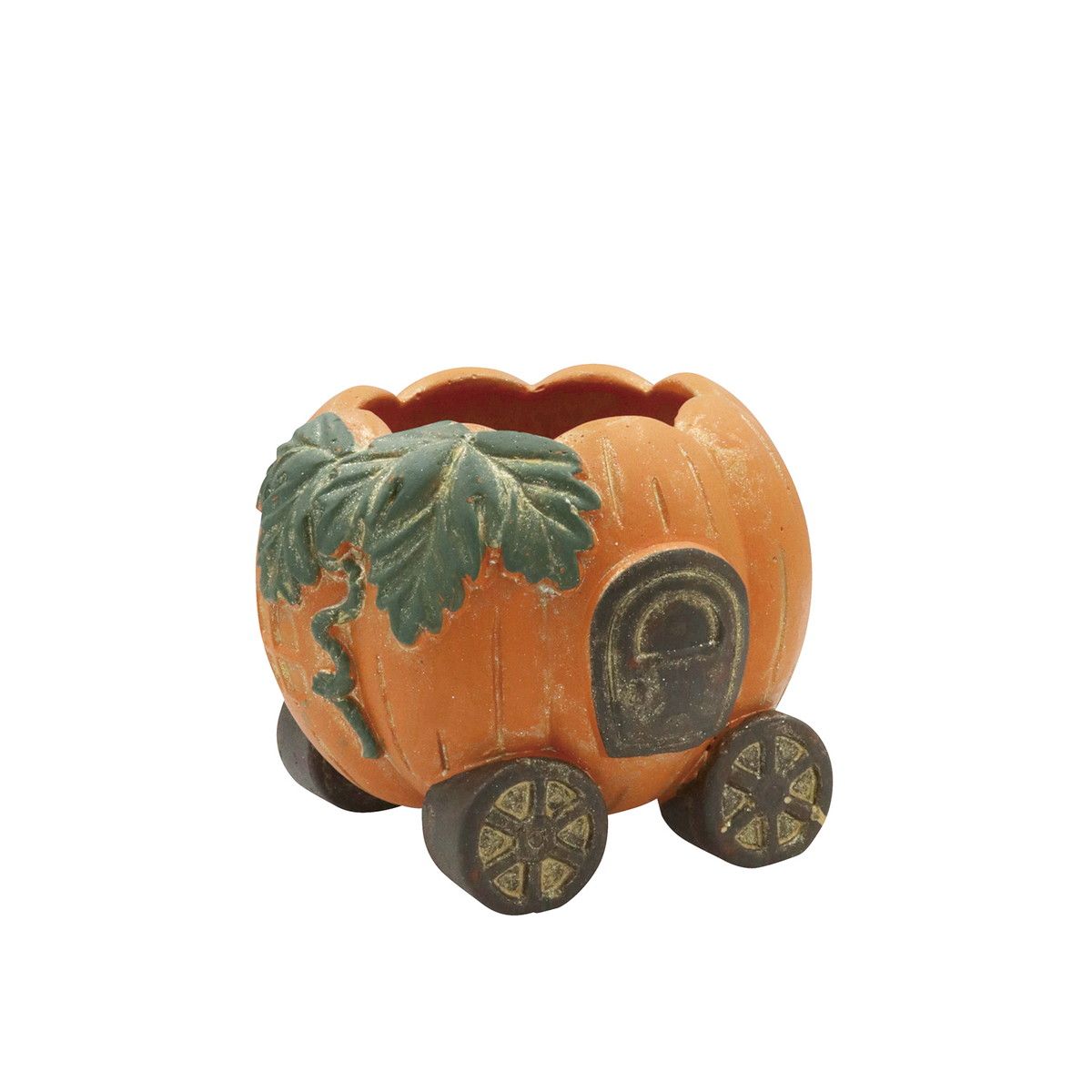 CARNAC/ハロウィンパンプキンキャリージ25-S-OR オレンジ/CPHW32OR【01】[4個] ガーデニング・園芸用品 植木鉢・フラワーポット セメント鉢のサムネイル