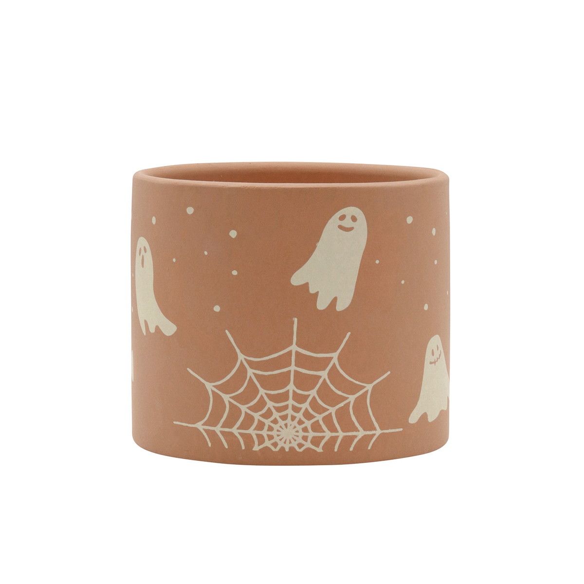 CARNAC/ハロウィンデカールポット25-B-L-OR オレンジ/CPHW48OR【01】[6個] ガーデニング・園芸用品 植木鉢・フラワーポット テラコッタ(素焼き)のサムネイル