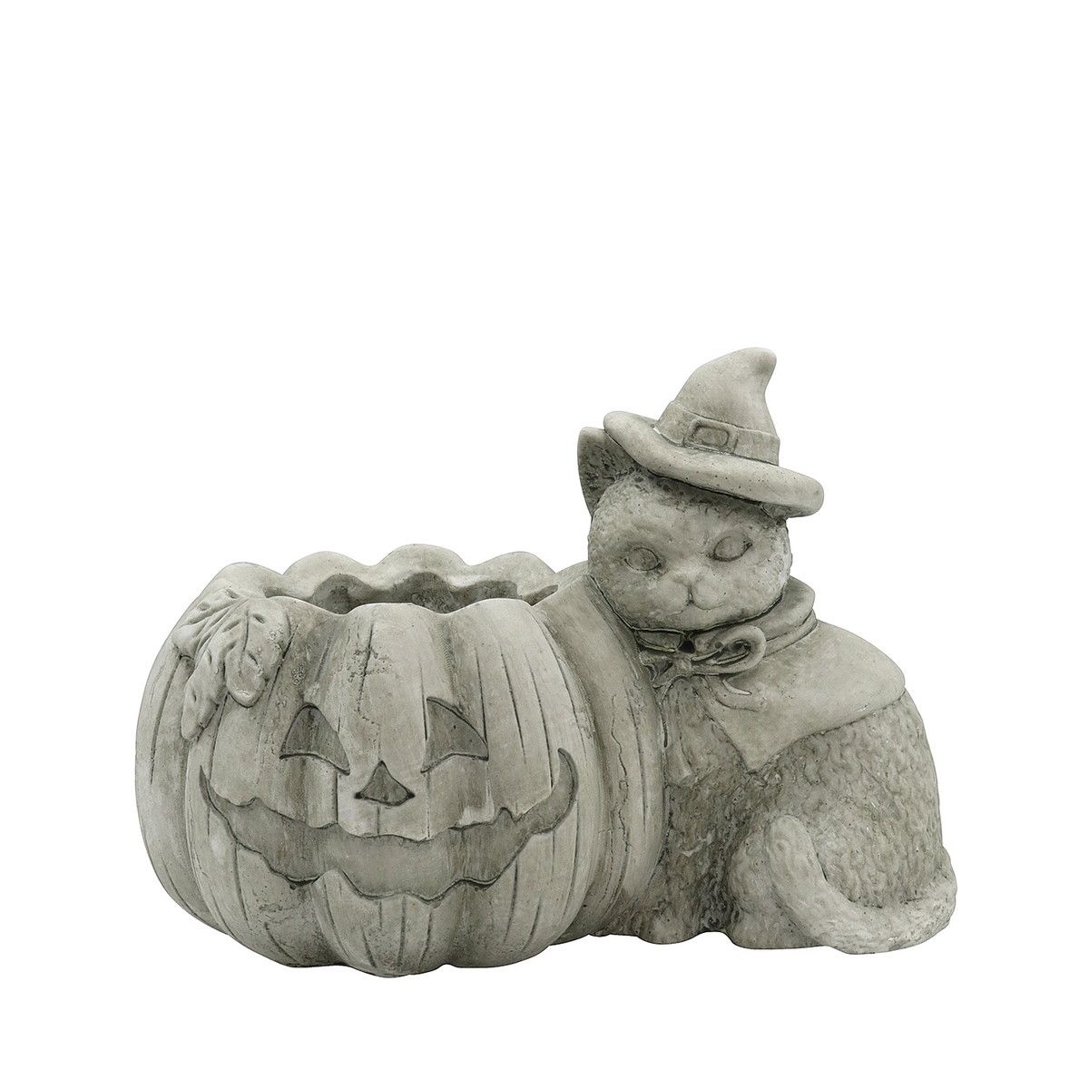 CARNAC/ヴィンテージハロウィンポット25-F-IV アイボリー/GRHW10IV【01】[2個] ガーデニング・園芸用品 植木鉢・フラワーポット セメント鉢のサムネイル