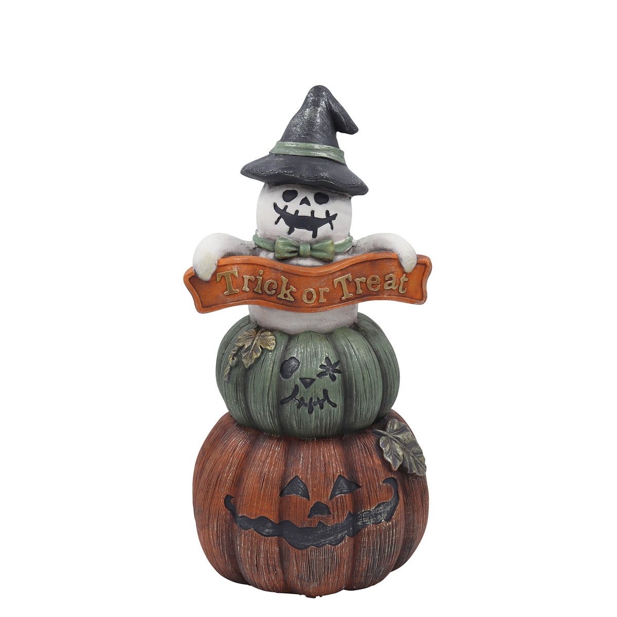 CARNAC/ハロウィンオーナメント25-Bジャックオーランタン×ゴーストGR グリーン/GFBHW18GR【01】 ガーデニング・園芸用品 ガーデニング雑貨・オーナメント 置物・オーナメントのサムネイル