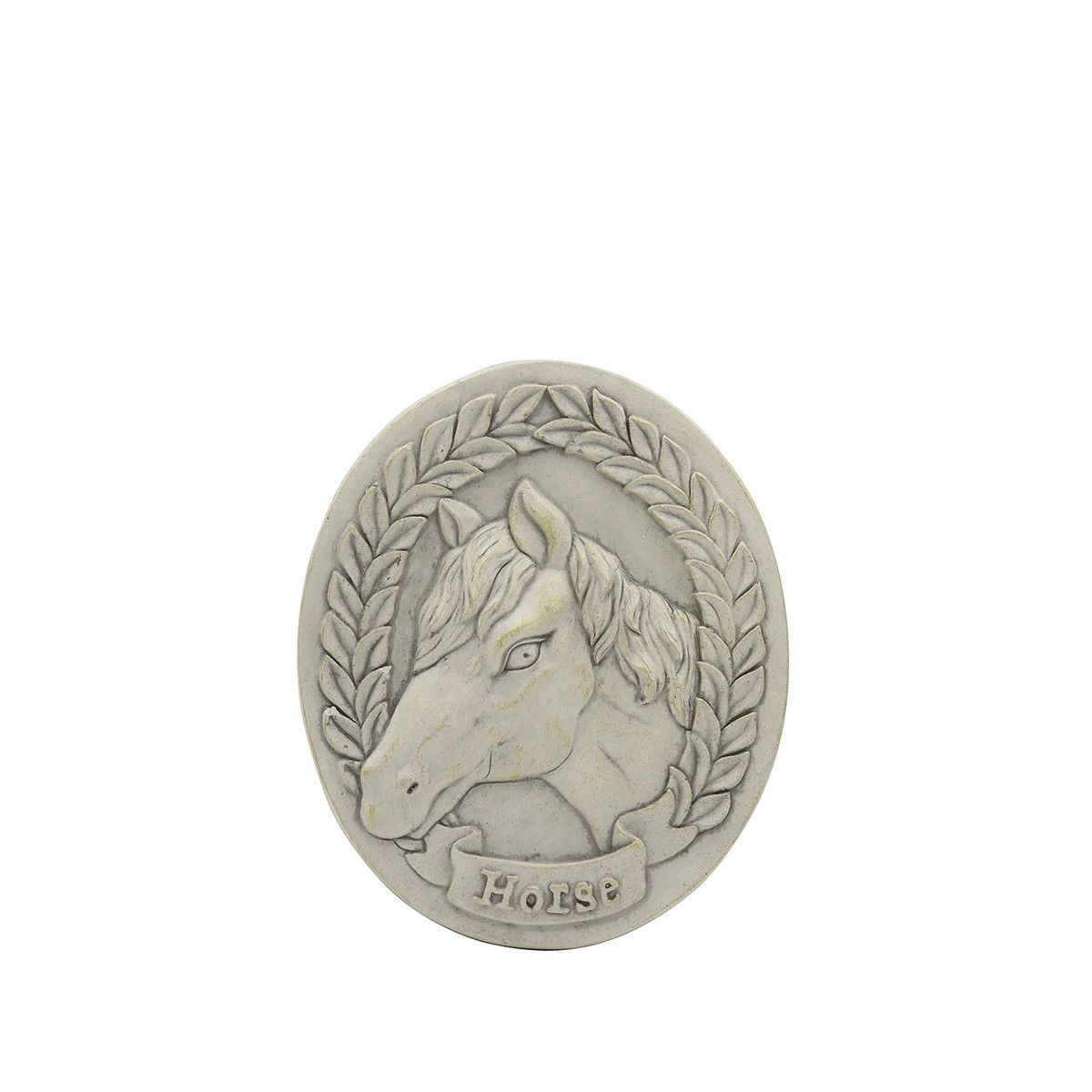 CARNAC/ニューイヤーガーデンプレート25ホースWH ホワイト/GFBPLNY01WH【01】 ガーデニング・園芸用品 ガーデニング雑貨・オーナメント サイン・プレートのサムネイル