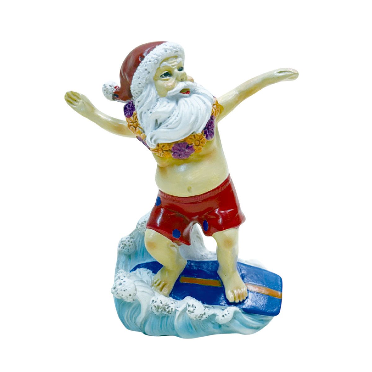 丸和貿易/サーフクリスマス グッドウェーブサンタ/4009605-01【07】[3個] 店舗ディスプレイ・店内装飾 クリスマスディスプレイ 置物・オブジェ