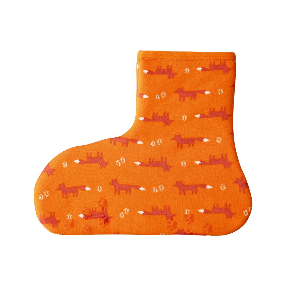 丸和貿易/ぽかぽかそっくす アンクル キツネ オレンジ/2003931-2【07】[3足] 店舗ディスプレイ・店内装..