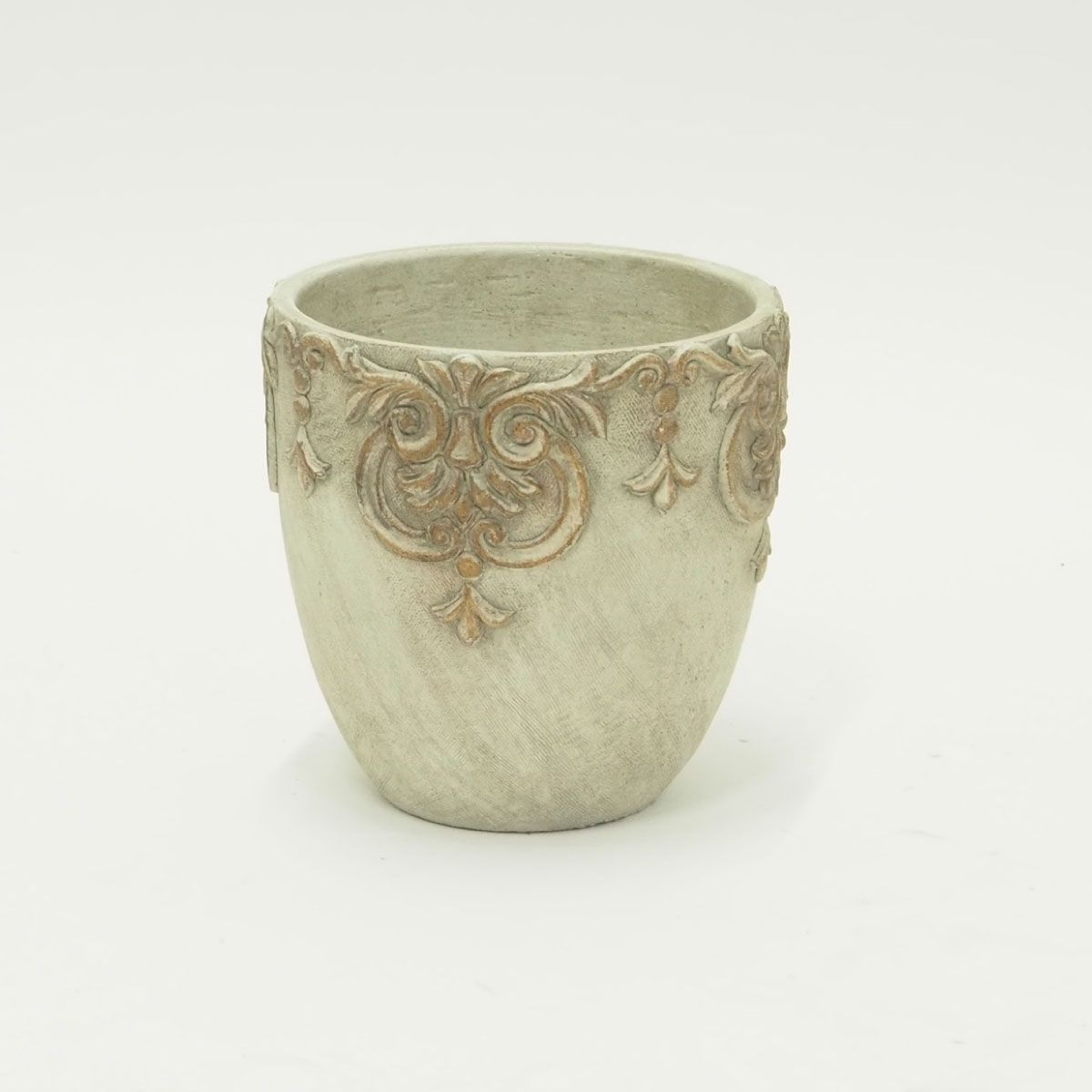 村田屋産業/シュエットポットM/16216【07】 ガーデニング・園芸用品 植木鉢・フラワーポット セメント鉢のサムネイル