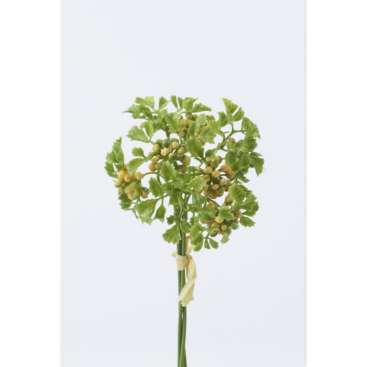 【造花】ビダヤコム/ワイルドベリーピック(3本/束) イエロー/F4171-004Y【01】[24束] 造花（アーティフィシャルフラワー） 造花実物、フェイクフルーツ ベリー