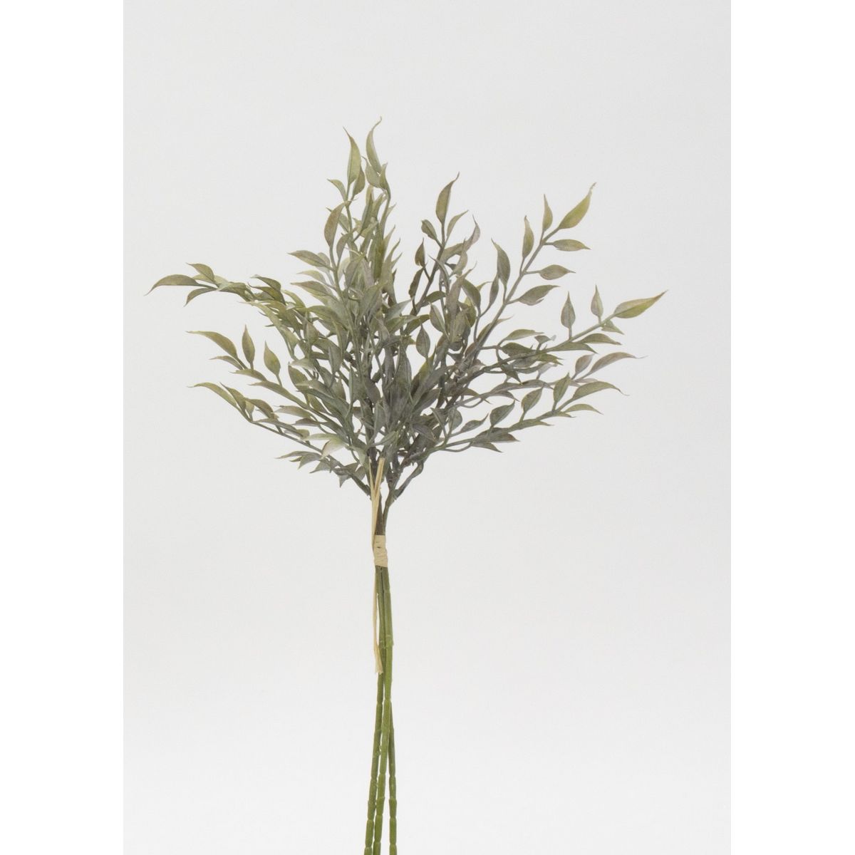 【造花】ビダヤコム/ドライスマイラックスバンドル(3本/束) グレイ/V23147-015GREY【01】[12束] 造花（アーティフィシャルフラワー） 造花葉物、フェイクグリーン スマイラックス