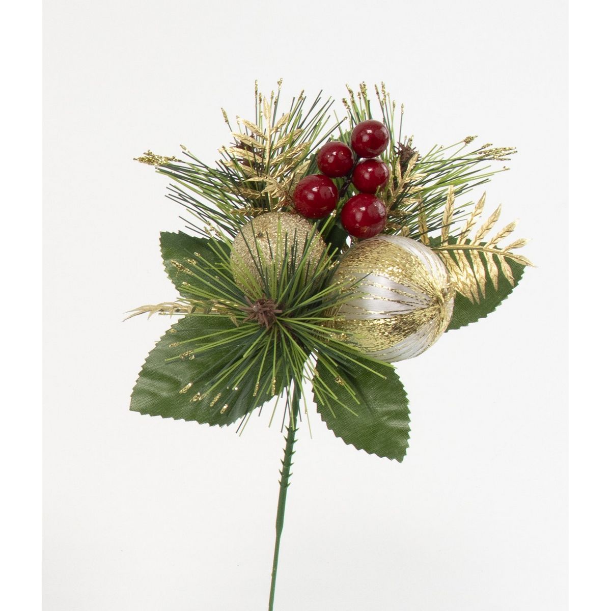 ビダヤコム/正月ピック ホワイト/V25172-001W【01】[24本] 花資材・フローリスト道具 フラワーピック お正月・迎春ピック