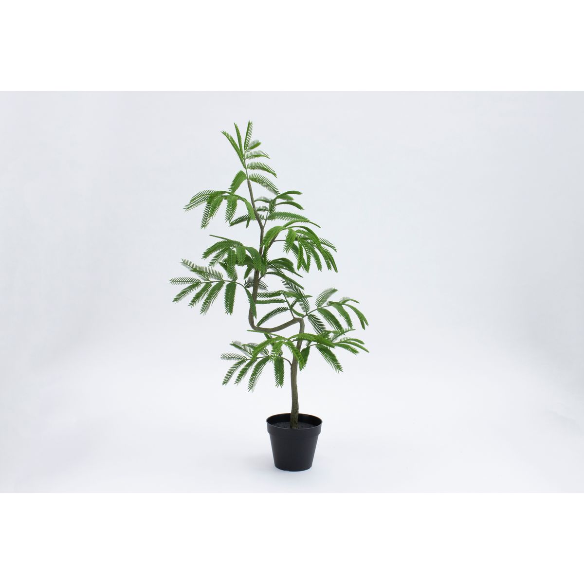 【直送】【人工観葉植物】ビダヤコム/PlanecoスパイラルエバーフレッシュポットS/VR24052-024G※返品代..