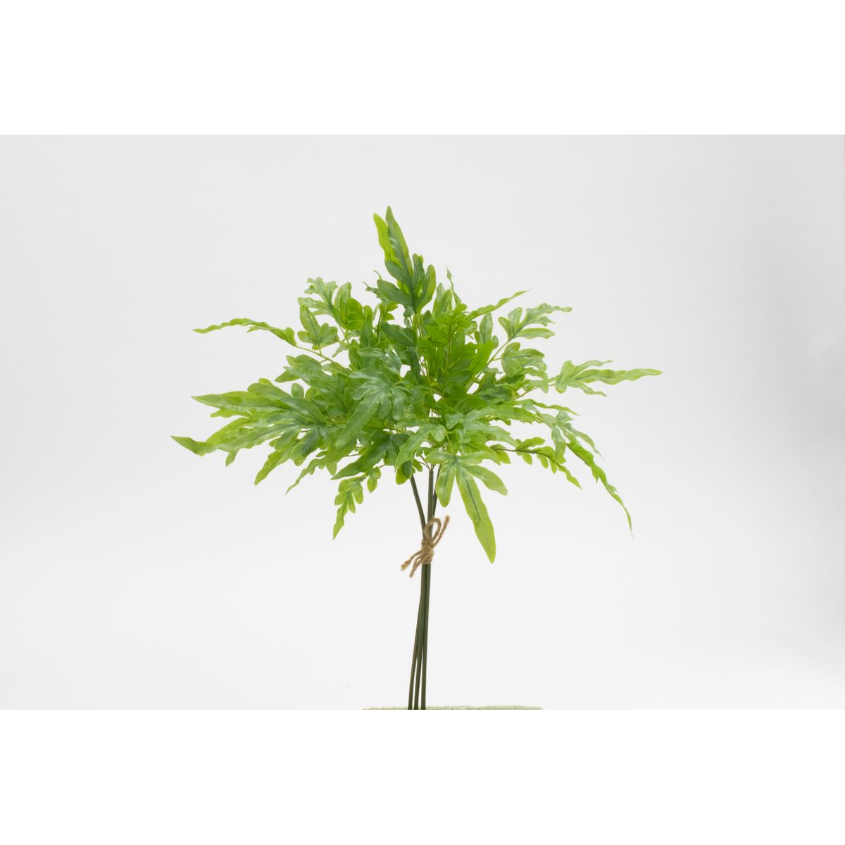 【造花】ビダヤコム/Planeco ポリポディウム(3本/束) グリーン/VR24126-024G【01】[6束] 造花（アーティフィシャルフラワー） 造花葉物、フェイクグリーン その他の造花葉物・フェイクグリーン