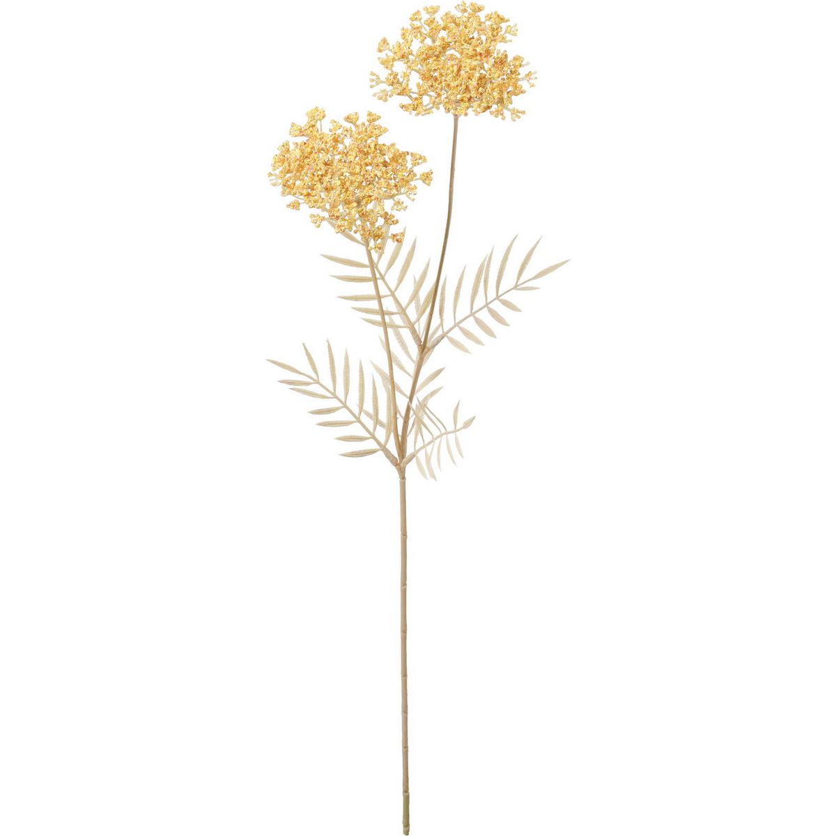 【造花】YDM/ノコギリソウスプレー イエロー/FA-7571-Y【01】 造花（アーティフィシャルフラワー） 造..