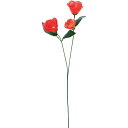 【造花】YDM/椿スプレー レッド/FSK-0002-R【01】 造花(アーティフィシャルフラワー) 造花 花材「た行」 ツバキ(椿)