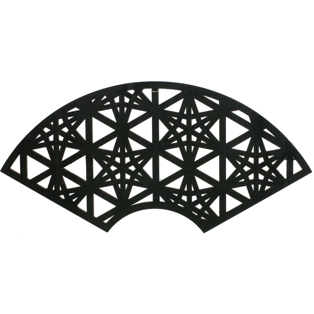 YDM/重ね竜胆ウッドベース 黒/NA-276【01】 花器、リース 花器・花瓶 木製花器