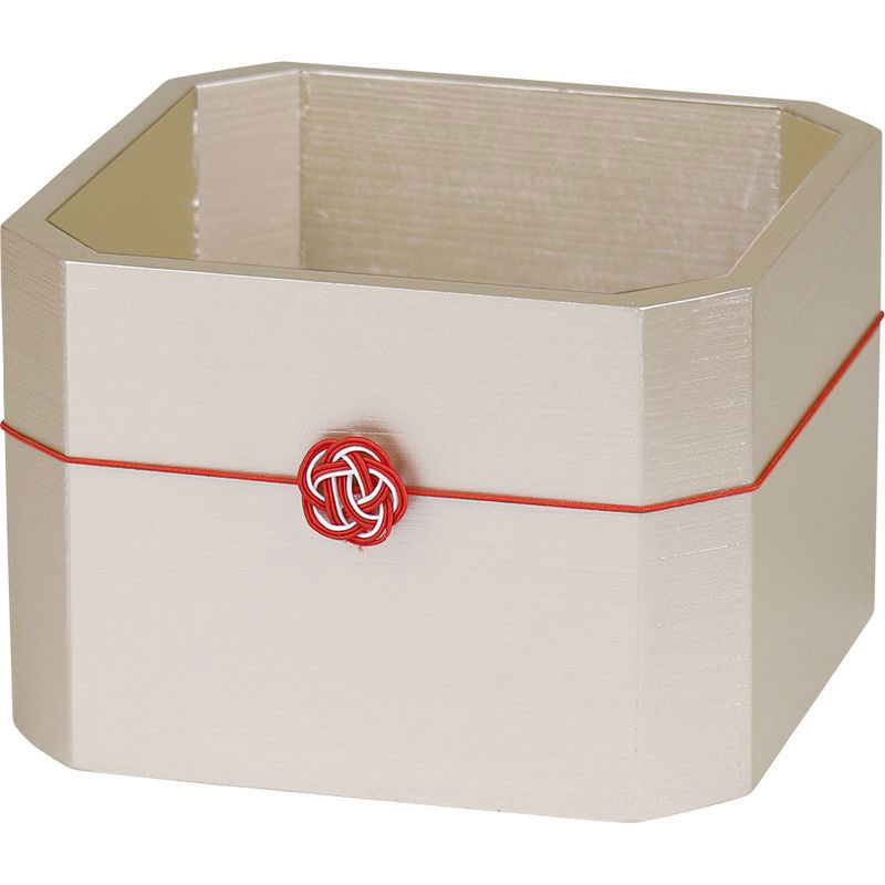 FourSeasons/梅水引木製花器四角/MN-120GL【01】 花器、リース 花器・花瓶 木製花器