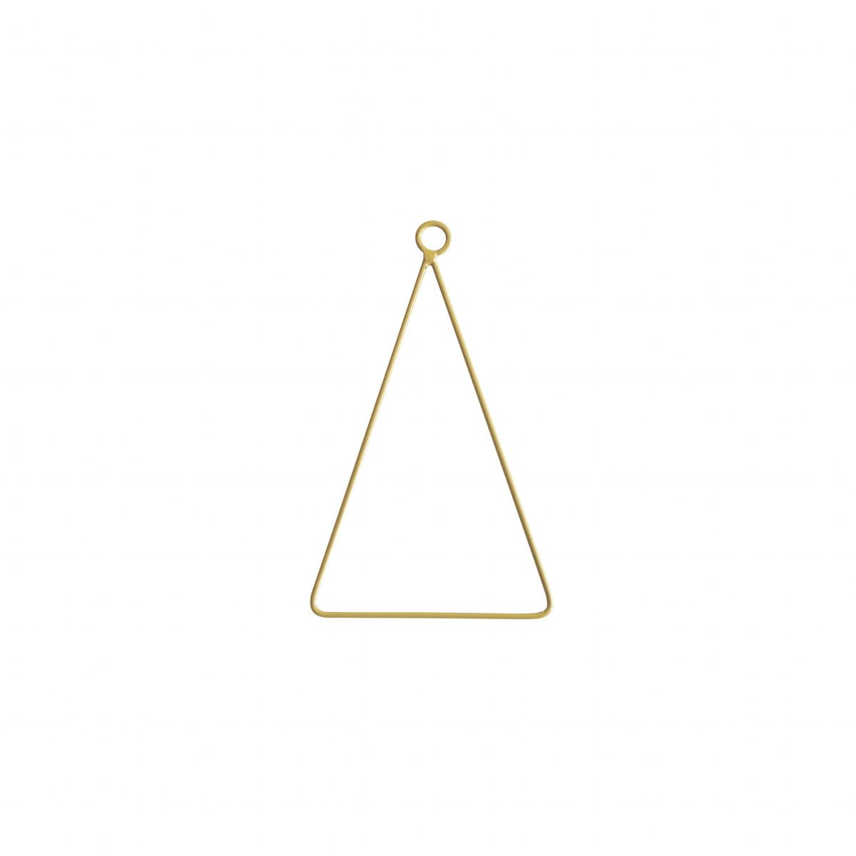 Paseo/ワイヤーリング三角（4個入）/LW-25-17GD【01】 花器、リース 花器・花瓶 ワイヤー花器