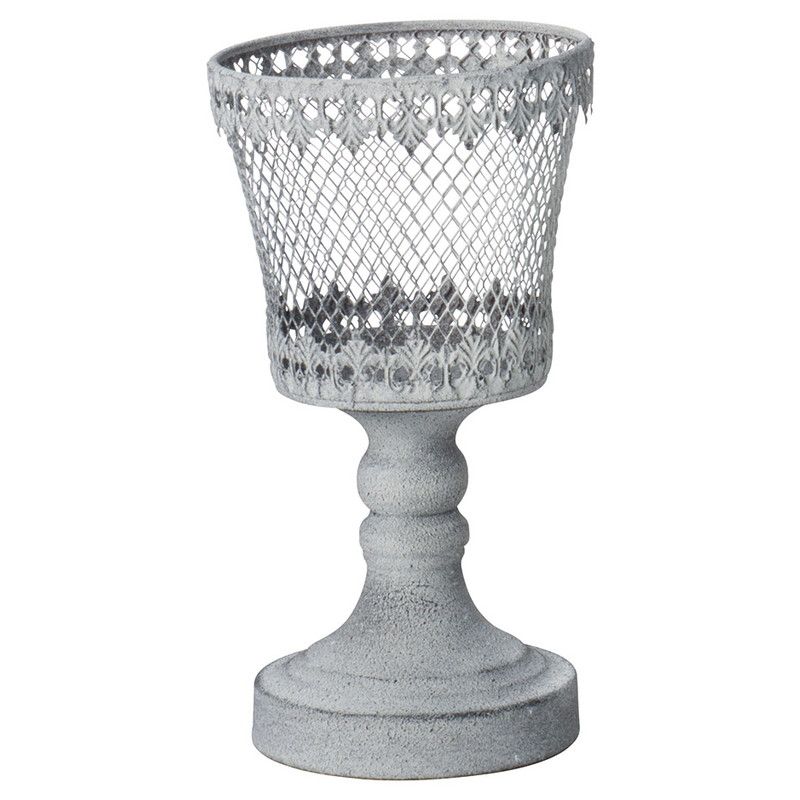 友膳/マイユスタンドカップGY/M901【01】 ガーデニング・園芸用品 植木鉢・フラワーポット アイアン・ブリキ鉢のサムネイル