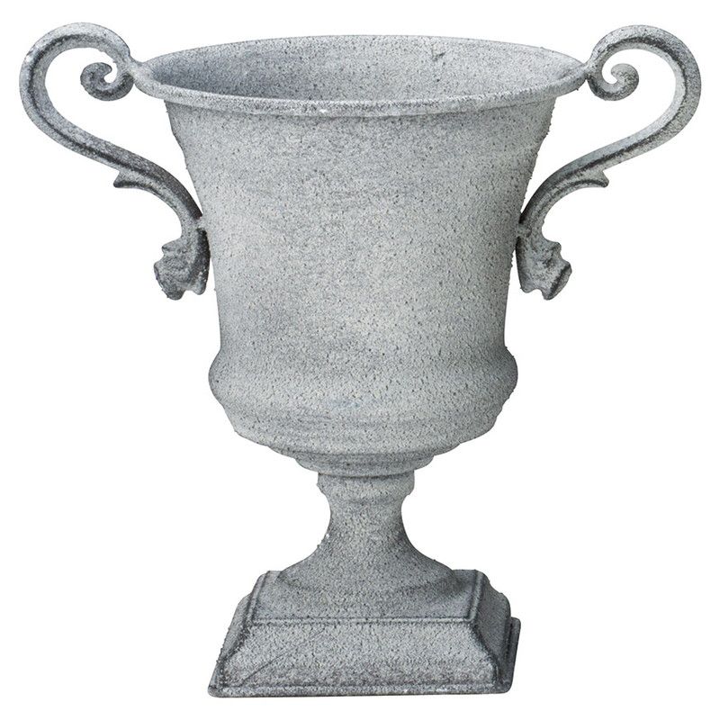 友膳/ピトレスクロングカップGY/M907【01】 ガーデニング・園芸用品 植木鉢・フラワーポット アイアン・ブリキ鉢のサムネイル