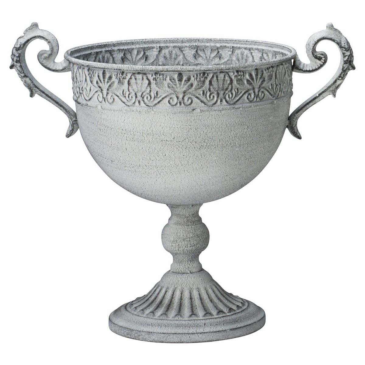 友膳/デコールカップGY/M919【01】 ガーデニング・園芸用品 植木鉢・フラワーポット アイアン・ブリキ鉢のサムネイル