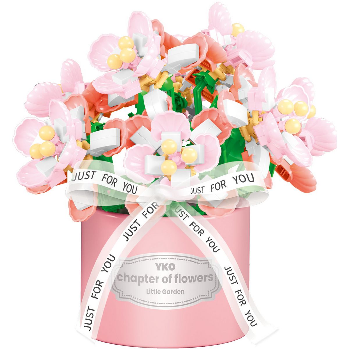 Gracias/ラウンドブーケブロック プラム/K-437【01】 店舗ディスプレイ・店内装飾 雑貨 生活雑貨