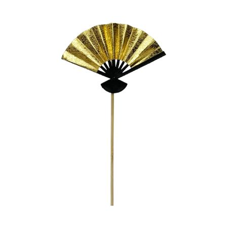 Gracias/金扇ピック/N-487【01】[12本] 花資材・フローリスト道具 フラワーピック お正月・迎春ピック