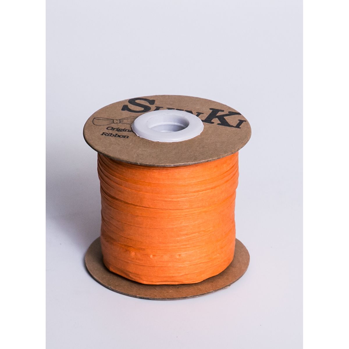 秦貴/ペーパーラフィア Z46 オレンジ【07】 リボン ラフィア