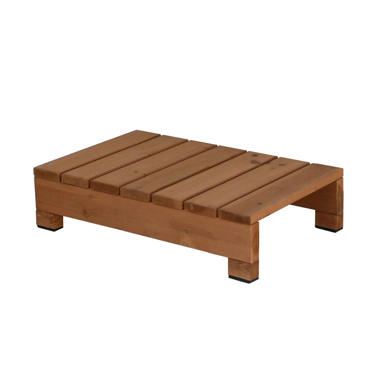 【直送】住まいスタイル/ユニット縁台ステップ hiyori(ひより) ライトブラウン/DES-65LBR【01】 ガーデ..