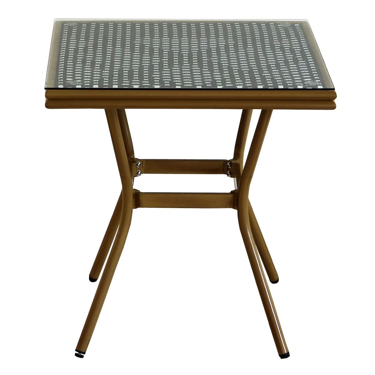 【直送】住まいスタイル/スクエアテーブル単品販売「プレジール」 ブラック/PLS-S70-BLK【0 ...