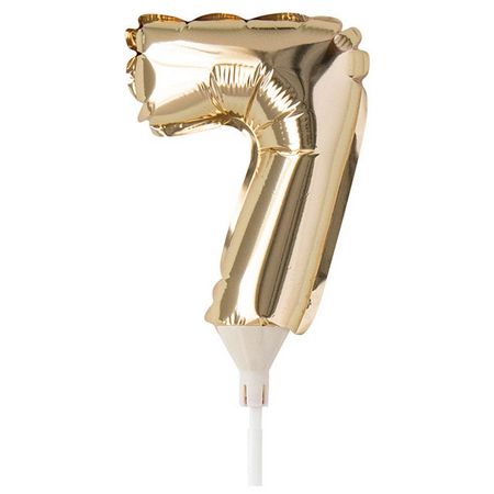 HEADS/ナンバーバルーンフラワーピックM-7 10本/BLB-FPM7【01】 花資材・フローリスト道具 デコレーシ..