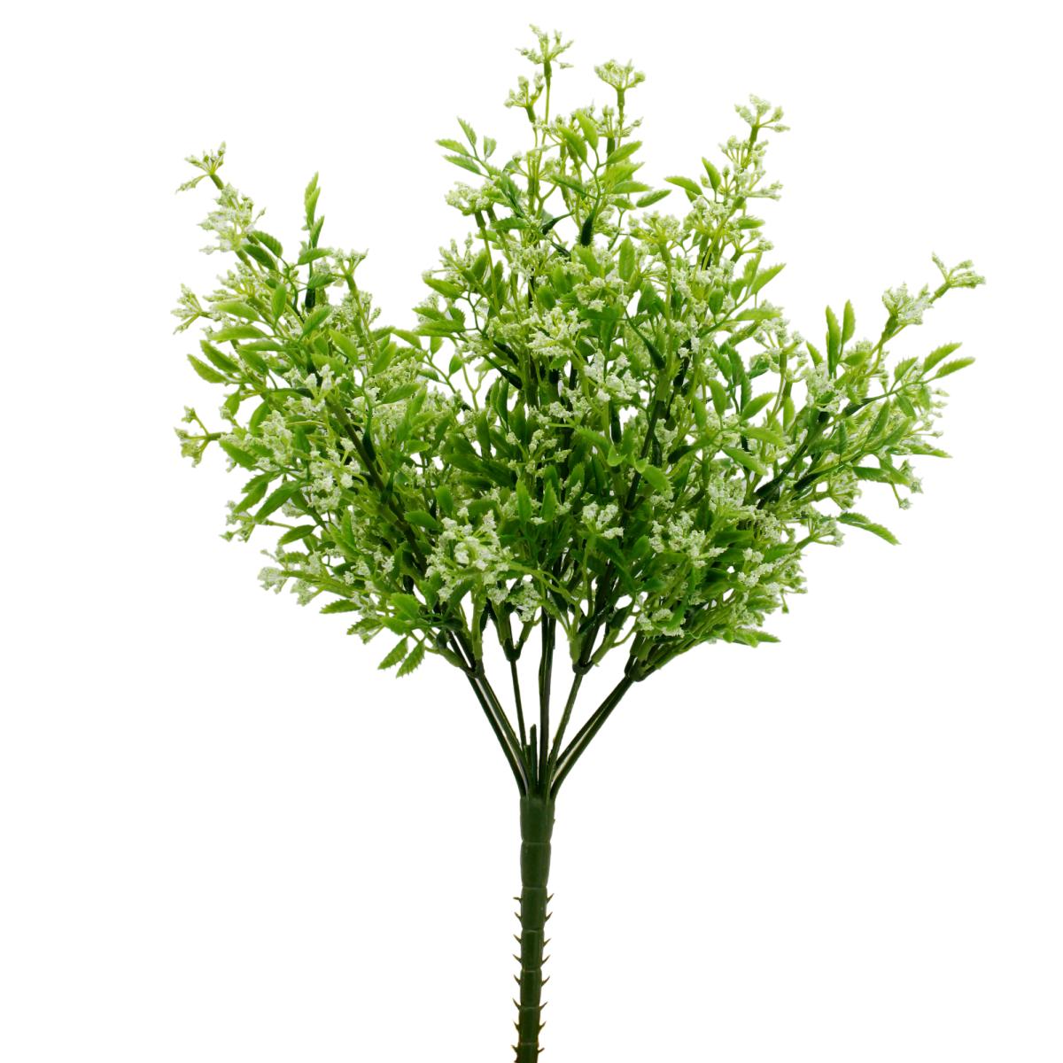 【サイズ】全長40cm【ブランド】パレ材質：PE WI・造花は人の手作業で作られており、一つ一つに生のお花同様の個体差があります。シワ・ほつれ等はリペアを施してご利用ください。・お花・実・葉は茎から取れる仕様になっているものが大半です。お届け時に取れてしまっている場合は付け戻してご利用下さい。【はなどんやお取り扱い商品について】■はなどんや掲載商品には、在庫品とメーカーお取寄商品がございます。掲載納期をご参考にされて下さい。即日発送の納期が記載されている商品でも、当店在庫が欠品となった場合には、お取り寄せにてご手配を進めさせていただきます。※コンビニ支払い・銀行振込等、前払い決済でのご注文については即日発送の対象外となります。■他店舗でも販売をしているため、また、メーカーの実在庫欠品等によりご注文後にご用意ができなくなる場合がございます。その場合にはメールにてご案内をさせて頂きます。■分納は承っておりません。一番遅い納期の商品に合わせて発送となります。/【VAR：26661】date20240110造花 アーティフィシャルフラワー かすみ草フェイクフラワー フラワーアレンジ花材 おしゃれ ハンドメイド材料 クラフト素材 装飾 ディスプレイ 夏 秋 お供え クリスマス ブライダル 成人式/【パレ】
