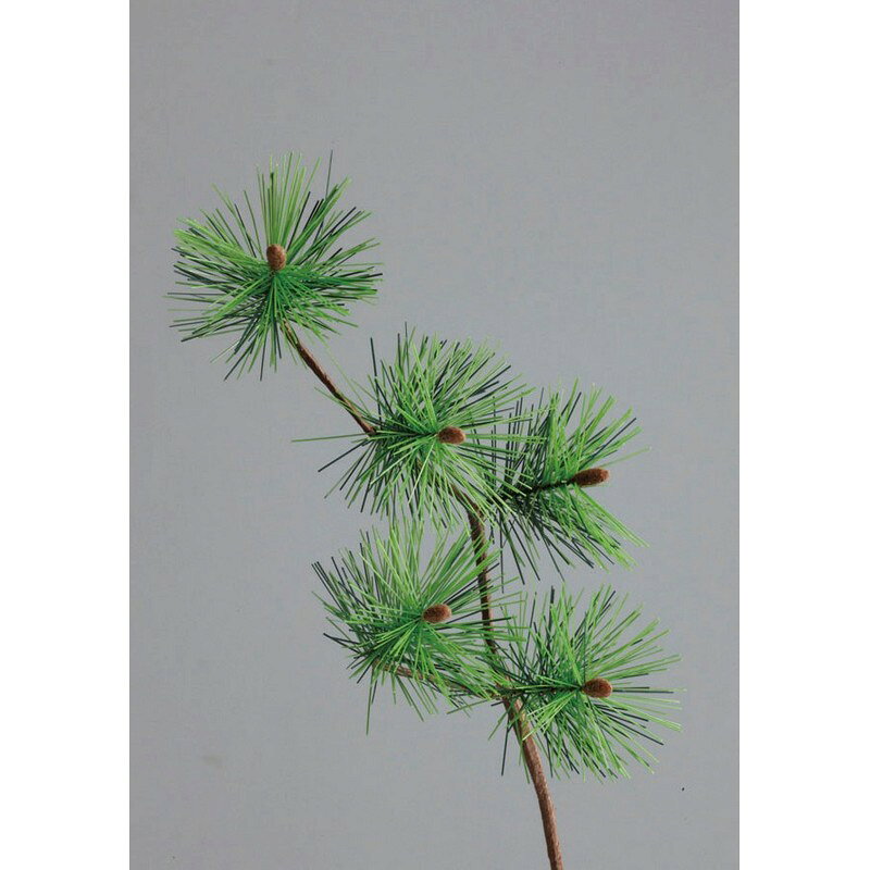 【サイズ】葉長3.5cm全長33cm【ブランド】パレ［その他サイズ］［重量］［入数］［材質］PVC WI［規格］［特徴］［使用方法］［注意事項］・造花は人の手作業で作られており、一つ一つに生のお花同様の個体差があります。シワ・ほつれ等はリペアを施してご利用ください。・お花・実・葉は茎から取れる仕様になっているものが大半です。お届け時に取れてしまっている場合は付け戻してご利用下さい。【はなどんやお取り扱い商品について】■はなどんや掲載商品には、在庫品とメーカーお取寄商品がございます。掲載納期をご参考にされて下さい。即日発送の納期が記載されている商品でも、当店在庫が欠品となった場合には、お取り寄せにてご手配を進めさせていただきます。※コンビニ支払い・銀行振込等、前払い決済でのご注文については即日発送の対象外となります。■他店舗でも販売をしているため、また、メーカーの実在庫欠品等によりご注文後にご用意ができなくなる場合がございます。その場合にはメールにてご案内をさせて頂きます。■分納は承っておりません。一番遅い納期の商品に合わせて発送となります。date20250902造花 アーティフィシャルフラワー 枝物 松フェイクフラワー フラワーアレンジ花材 おしゃれ ハンドメイド材料 クラフト素材 装飾 ディスプレイ お正月 クリスマス/クリスマス;お正月;【パレ】