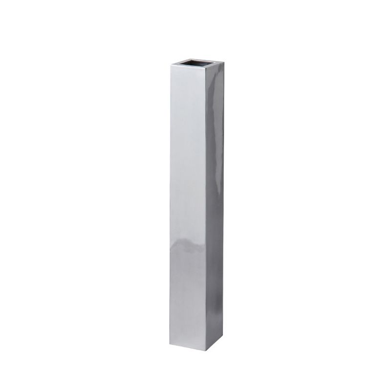 クレイ/ALUMINUMPILLAR80H　SILVER/570-291-700【01】 花器、リース 花器・花瓶 アルミフラワーべース 資材 可愛い おしゃれ クリスマス