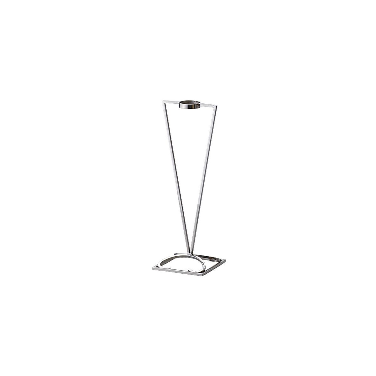 クレイ/DELTA STAND 10.5L10.5W32H SILVER/560-040-700【01】 花器 リース フラワースタンド ブーケスタンド花スタンド おしゃれ お月見 クリスマス ブライダル