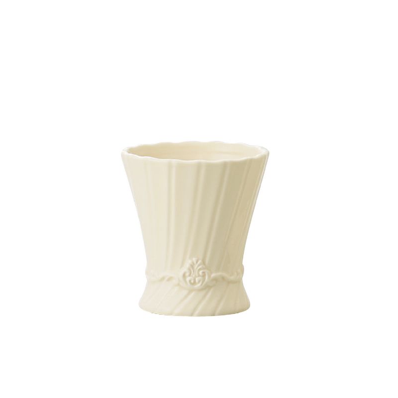 クレイ/Lithophanie Round　IVORY/344-163-310 花器、リース 花器・花瓶 陶器花器フラワーべース 資材 可愛い おしゃれ お供え お月見 お正月 イースター クリスマス ハロウィン 成人式 雛祭り さくらの日