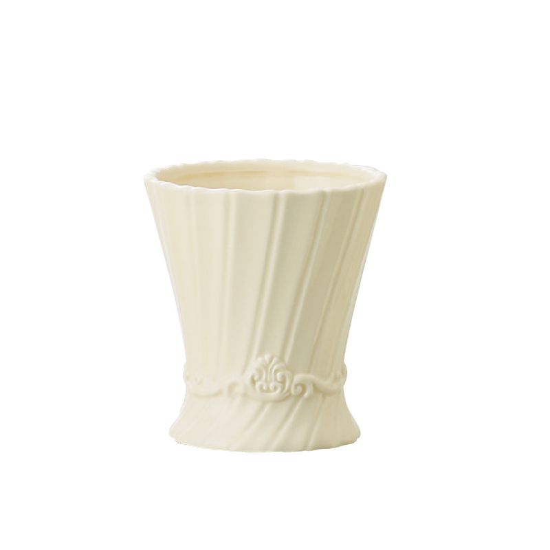 クレイ/Lithophanie Round　IVORY/344-164-310 花器、リース 花器・花瓶 陶器花器フラワーべース 資材 可愛い おしゃれ お供え お月見 お正月 イースター クリスマス ハロウィン 成人式 雛祭り さくらの日