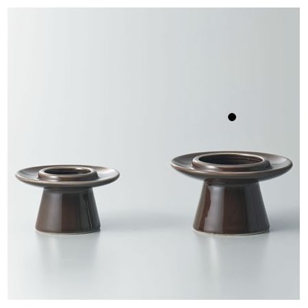 クレイ/TEN-MOKU　ASH BROWN/159-504-209【01】 花器、リース 花器・花瓶 ドーム、...